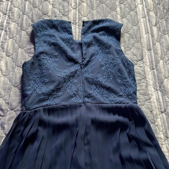 Dark blue formal dress - Picture 2 of 3